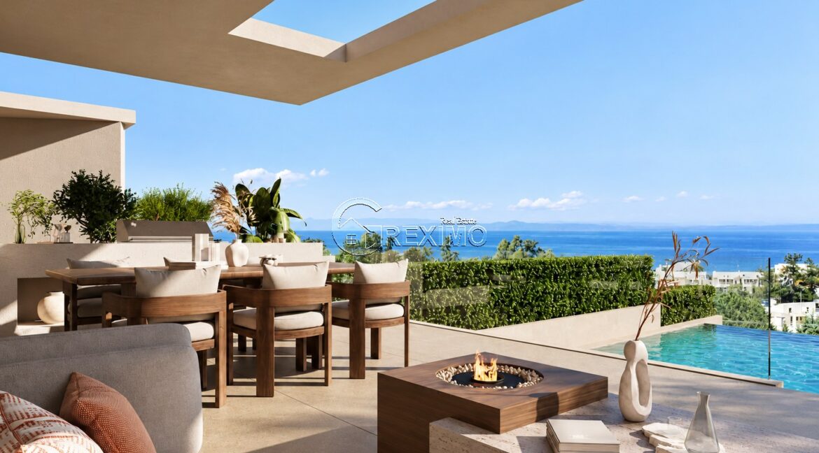 Luxury villa in Pefkochori logo