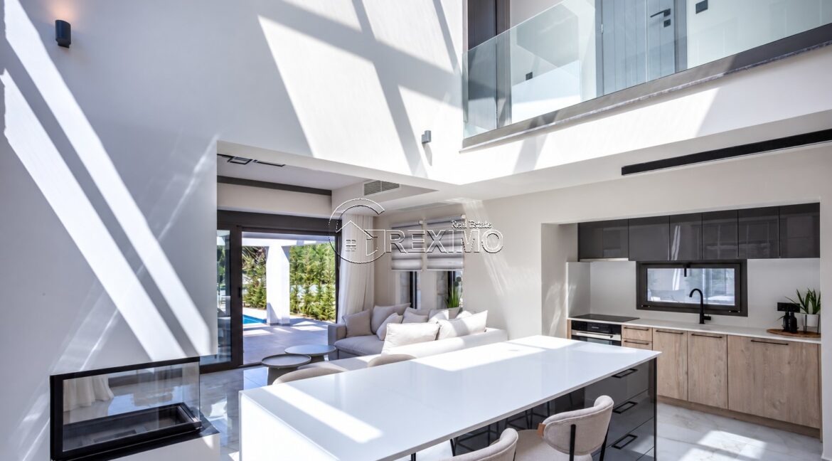 Villa on the beach in Hanioti (1)